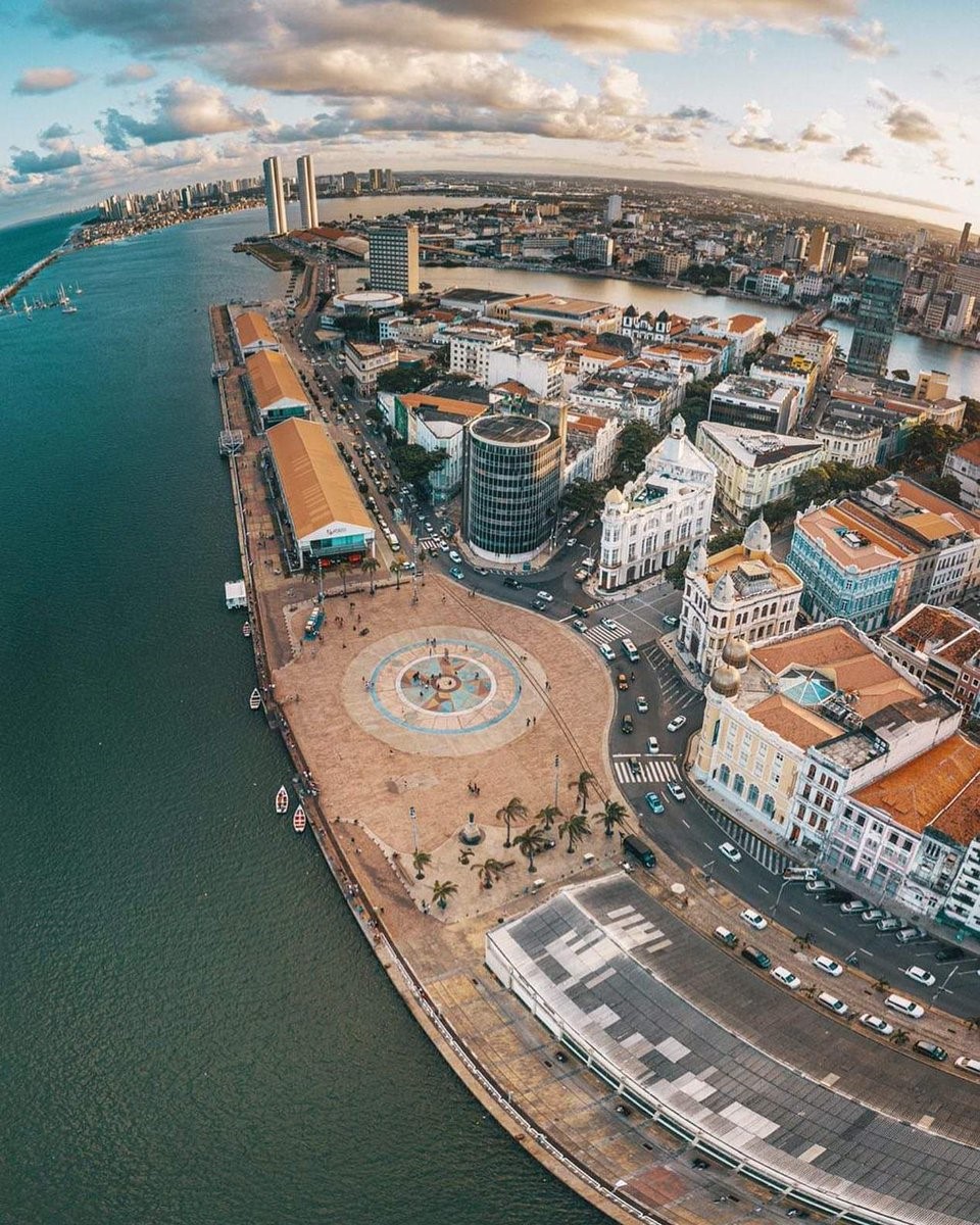 Old Town Recife Aerial